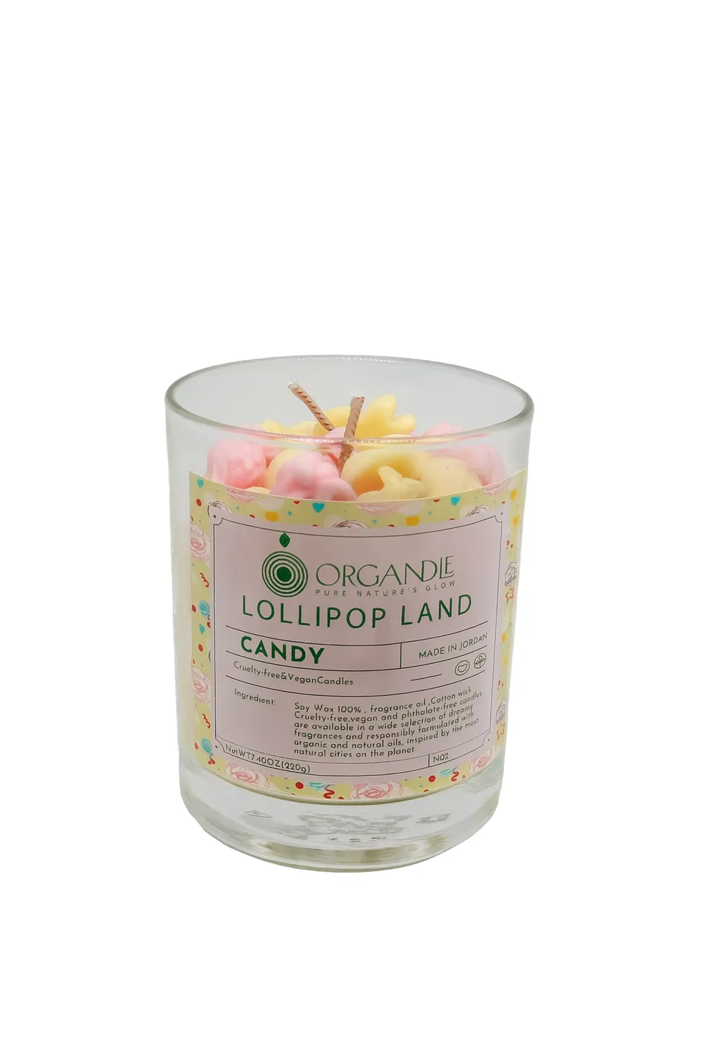 شمعة Lollipop Land