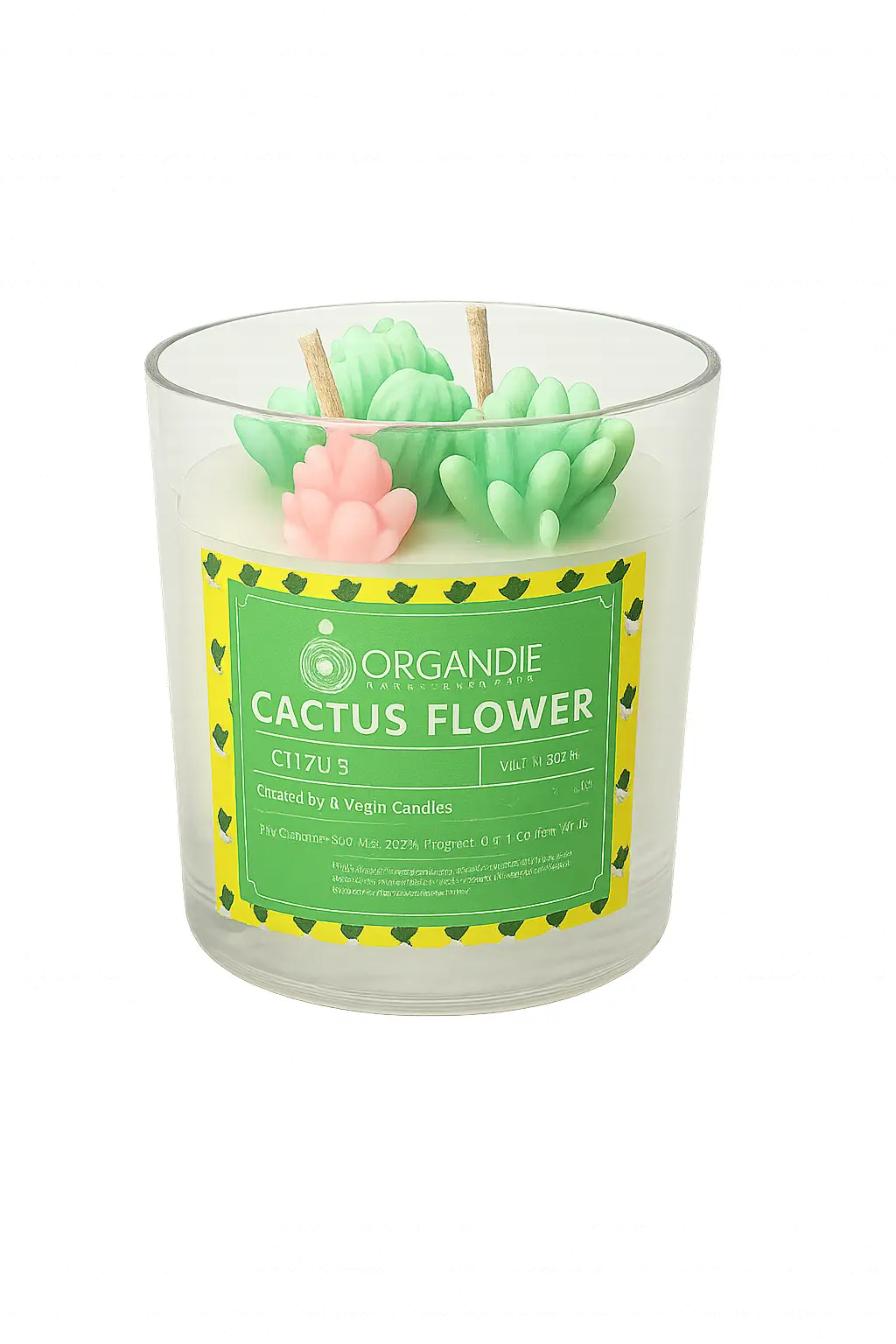 شمعة "Cactus Flower"