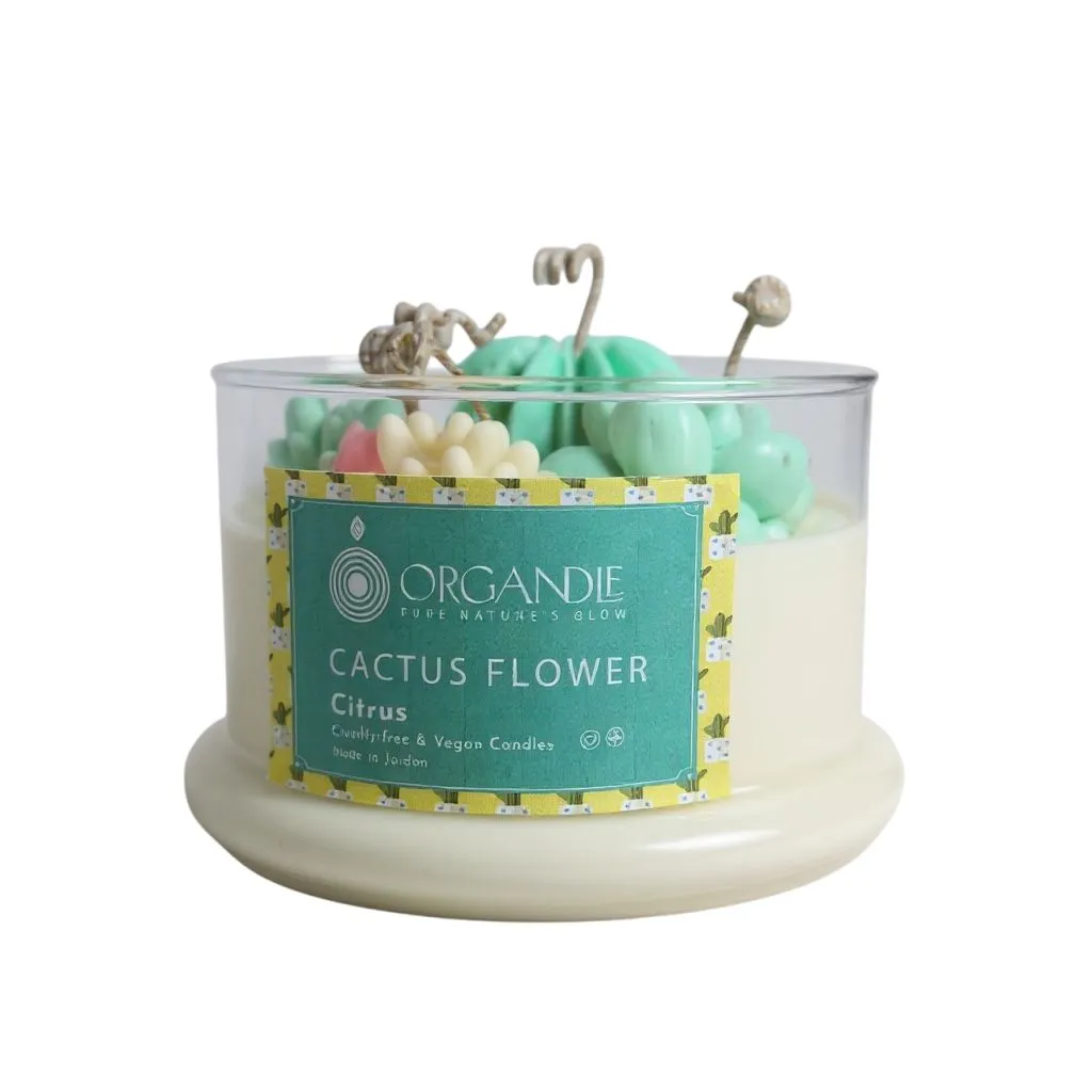 شمعة "Cactus Flower" - Image 2