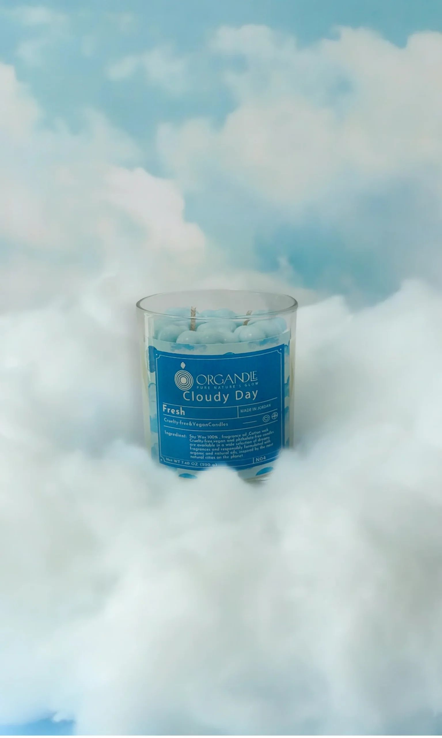 شمعة "Cloudy Day" - Image 4