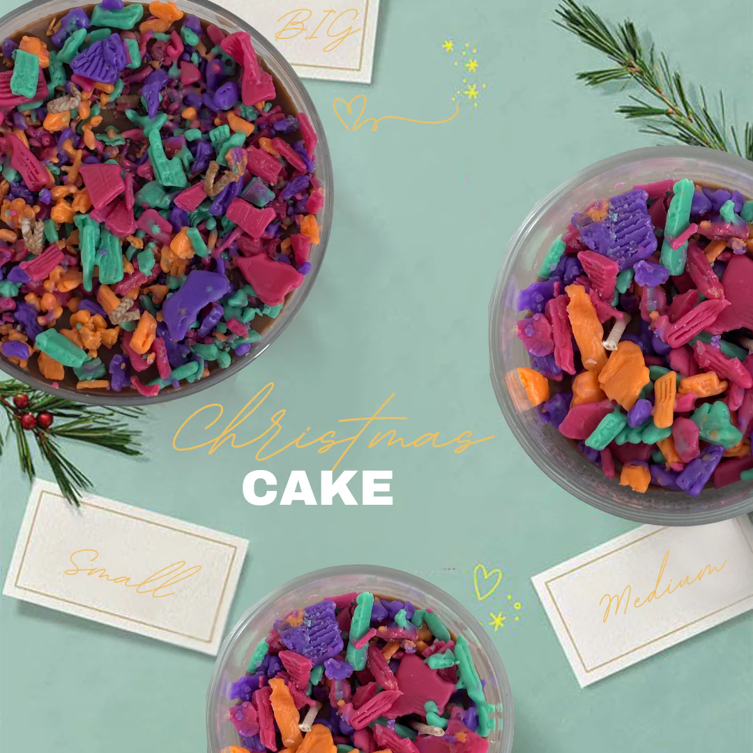 شمعة "Christmas Cake" - Image 2