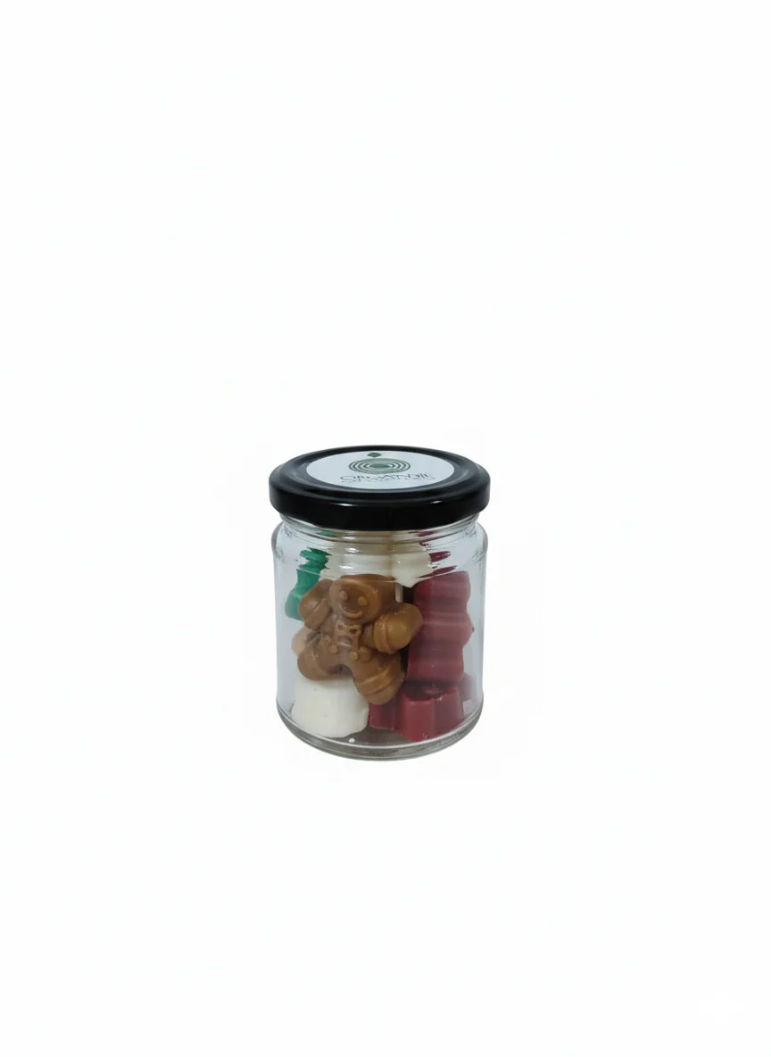 Melted candles Jar