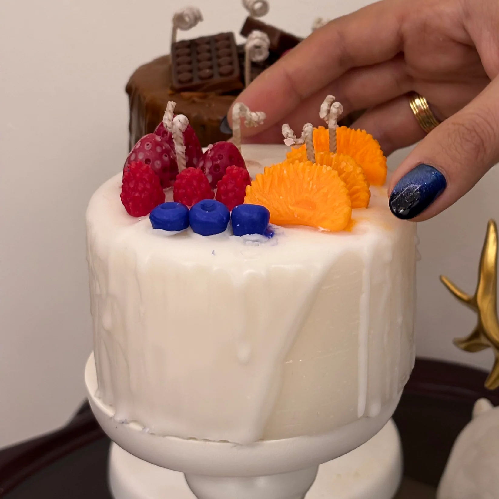 شمعة Birthday Cake - Image 2